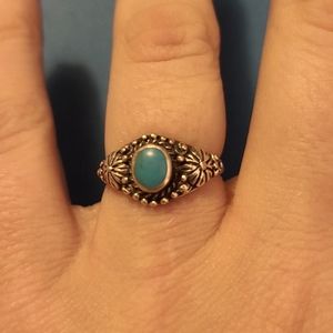 Turquoise ring, size 7
